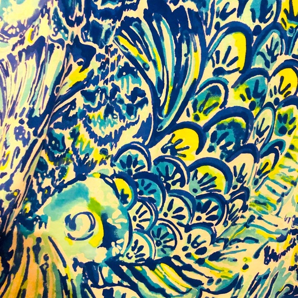 Lilly Pulitzer Erin Dress Blue Crush After Party - Picture 3 of 5